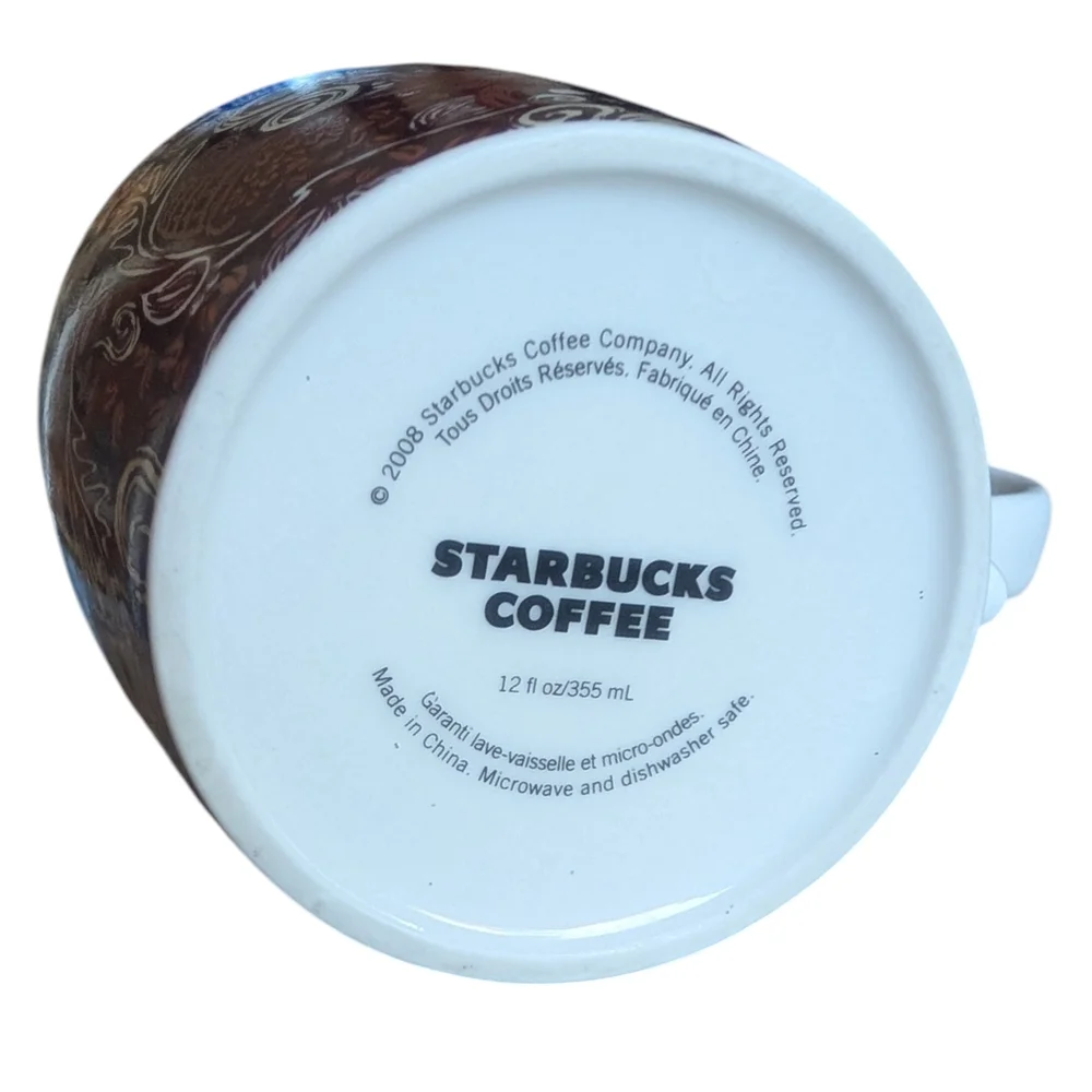 2008 Release Starbucks 35th Anniversary Siren Mermaid Coffee Mug - 12oz - Picture 7 of 8